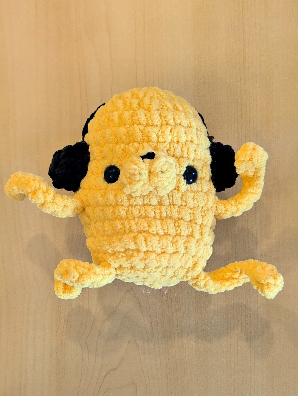 crochet plush Jake the Dog Adventure Time
